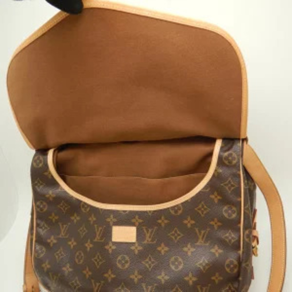 Louis Vuitton Shoulder Bag Brown Monogram Saumur - Picture 7 of 9
